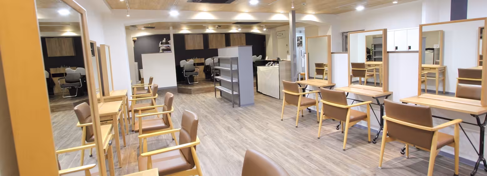 HAIR COLOR CAFEの店内画像