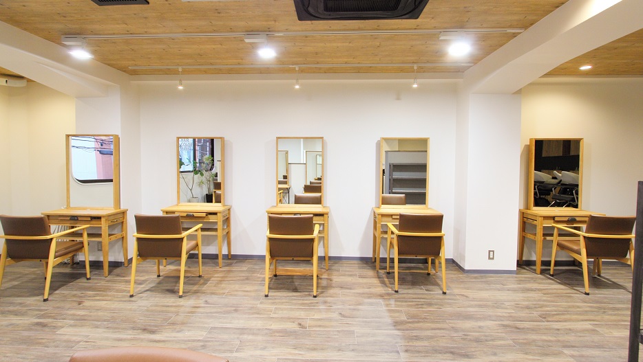 HAIR COLOR CAFEの店内画像
